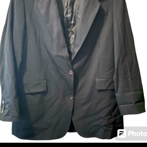 NWOT Babaton Wool Blend Black Agency Blazer Size XL - Picture 11 of 12